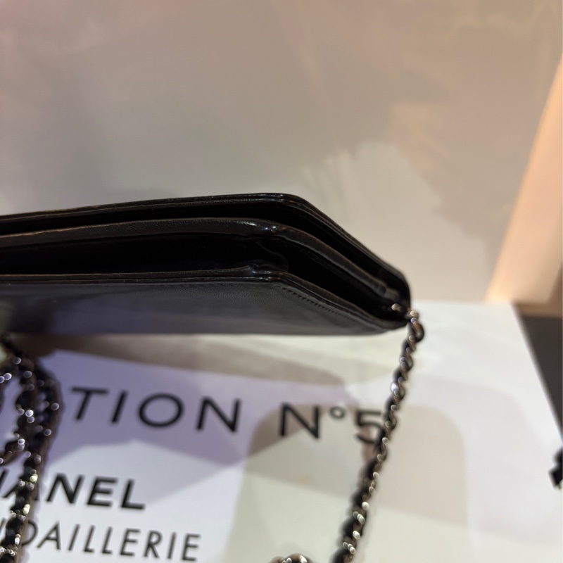 Chanel 香奈兒 經典 雙C logo 小羊皮WOC-6