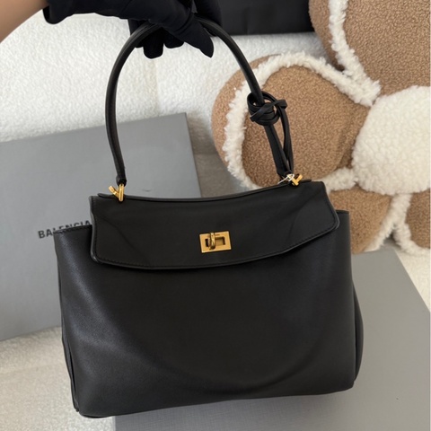 Balenciaga 巴黎世家 Small Rodeo斜背/手提/肩背包(黑金)