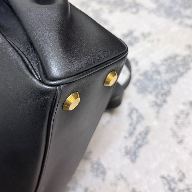 全網最低✨酷帥女孩首選❤️Balenciaga 巴黎世家 Small Rodeo斜背/手提/肩背包(黑金)-12