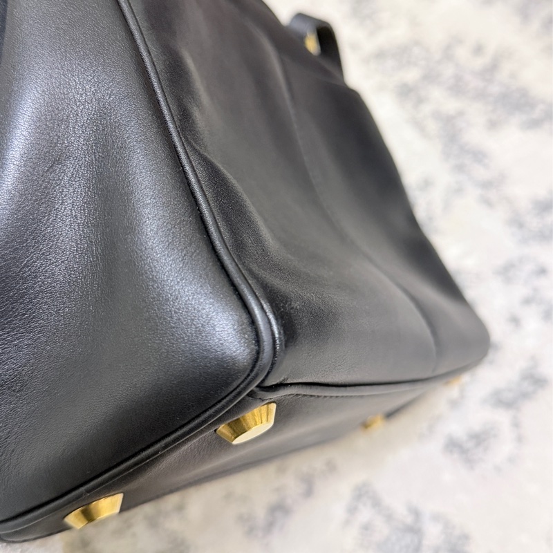 全網最低✨酷帥女孩首選❤️Balenciaga 巴黎世家 Small Rodeo斜背/手提/肩背包(黑金)-15