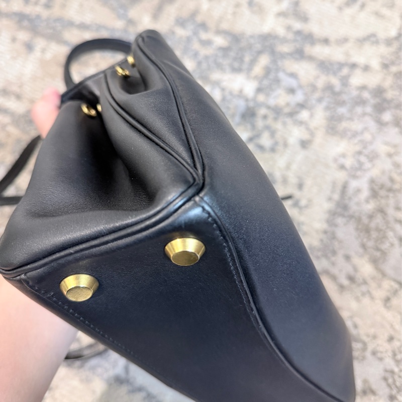 全網最低✨酷帥女孩首選❤️Balenciaga 巴黎世家 Small Rodeo斜背/手提/肩背包(黑金)-14