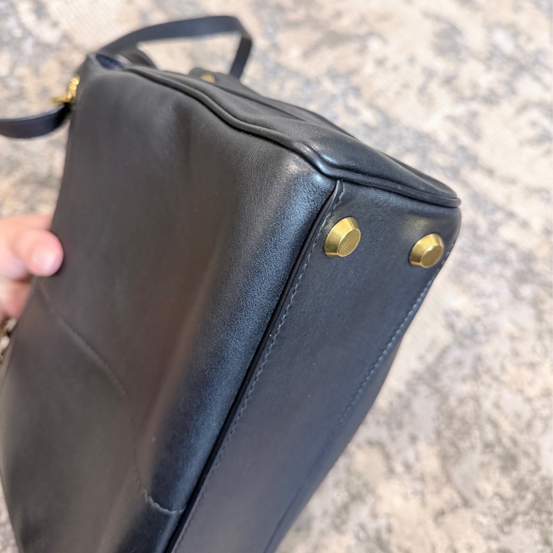 全網最低✨酷帥女孩首選❤️Balenciaga 巴黎世家 Small Rodeo斜背/手提/肩背包(黑金)-15