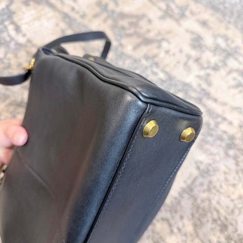 全網最低✨酷帥女孩首選❤️Balenciaga 巴黎世家 Small Rodeo斜背/手提/肩背包(黑金)-18