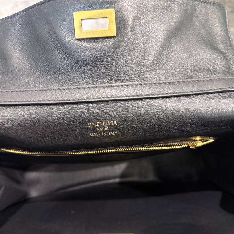 全網最低✨酷帥女孩首選❤️Balenciaga 巴黎世家 小號尺寸Small Rodeo斜背/手提/肩背包(黑金) 誠🉑議-18