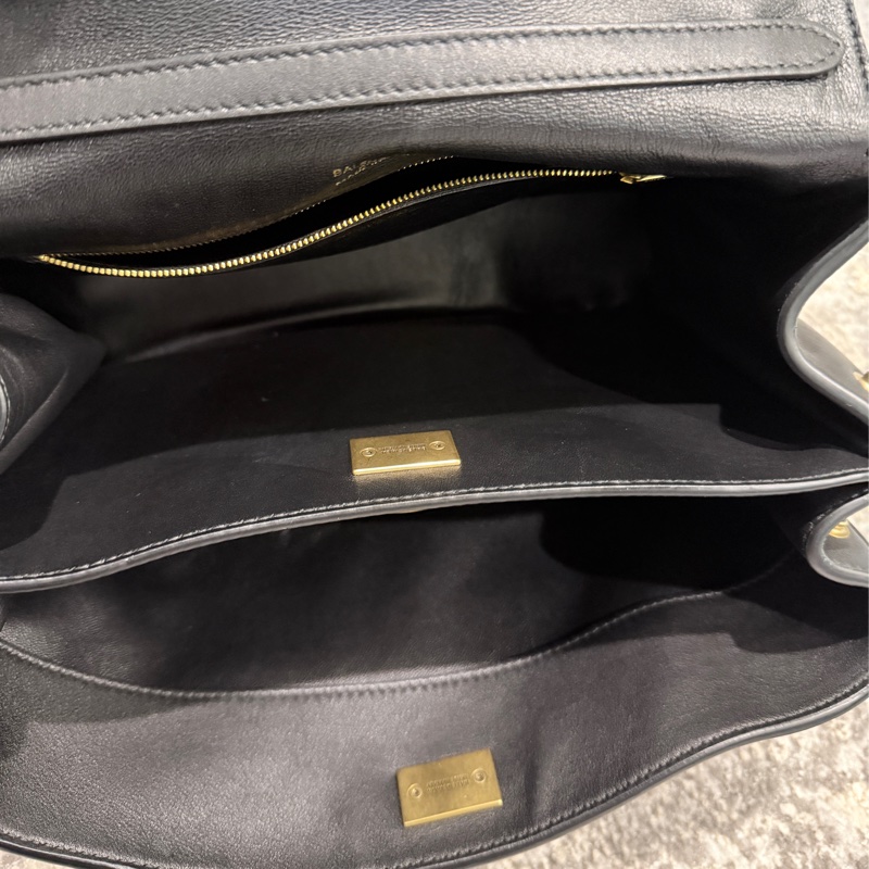 全網最低✨酷帥女孩首選❤️Balenciaga 巴黎世家 小號尺寸Small Rodeo斜背/手提/肩背包(黑金) 誠🉑議-20