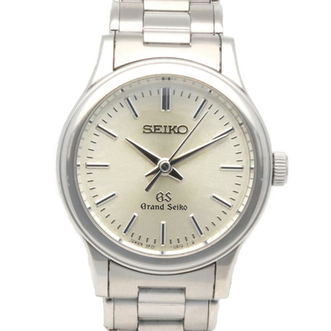 Grand Seiko 女士腕錶，不鏽鋼材質，型號 3F81-0A10，石英機芯，翻新款