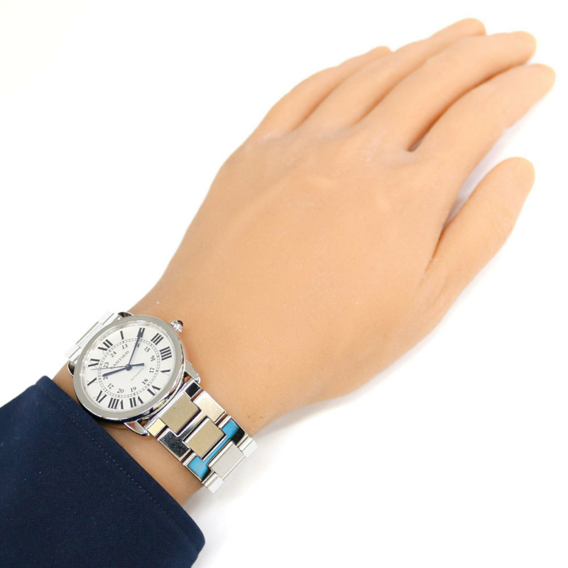 卡地亞 Rondo Solo 男士腕錶,精鋼款 WSRN0012 (3939) 自動上鍊,翻新款-1