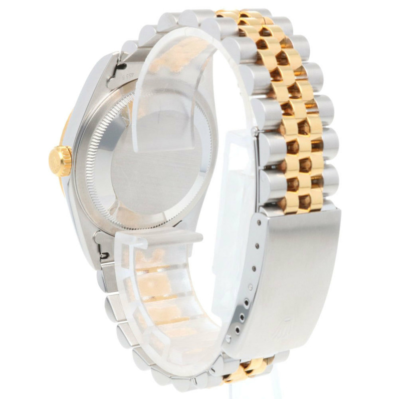 勞力士蠔式恆動日誌型腕錶,不鏽鋼材質,型號16233,自動上鍊,已翻新,S編號,男士勞力士-4