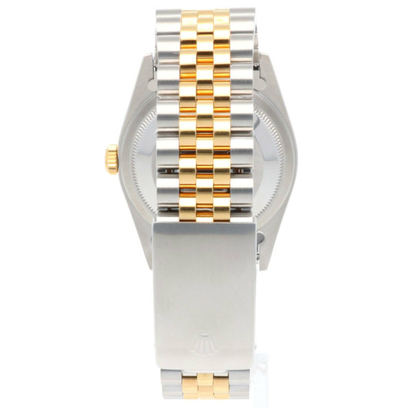 勞力士蠔式恆動日誌型腕錶,不鏽鋼材質,型號16233,自動上鍊,已翻新,S編號,男士勞力士-5