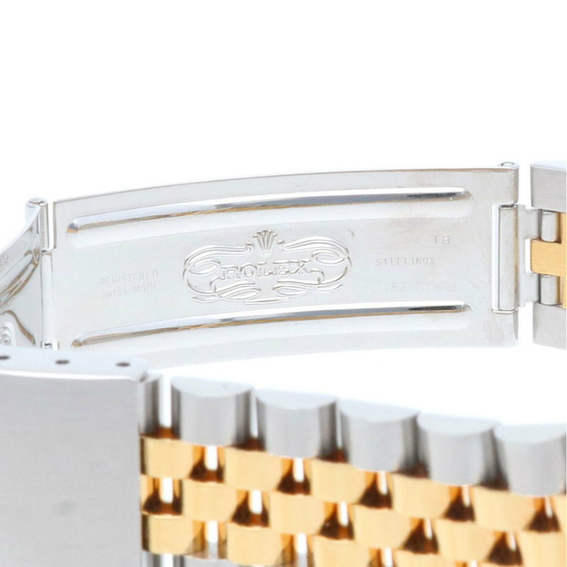 勞力士蠔式恆動日誌型腕錶,不鏽鋼材質,型號16233,自動上鍊,已翻新,S編號,男士勞力士-8