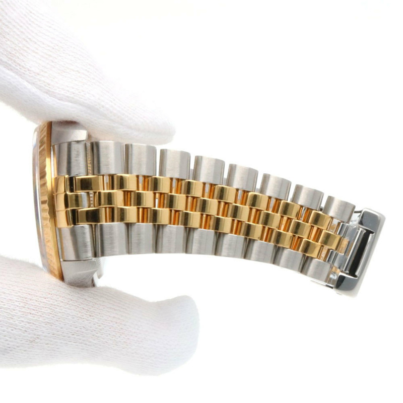 勞力士蠔式恆動日誌型腕錶,不鏽鋼材質,型號16233,自動上鍊,已翻新,S編號,男士勞力士-9