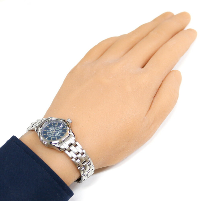 歐米茄海馬系列雅克馬約爾腕錶,不銹鋼材質,型號2580.80,石英機芯,翻新款,型號55605XXX,男士歐米茄腕錶-1