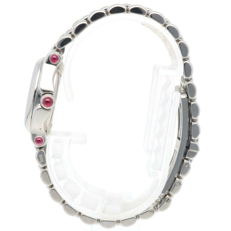 蕭邦 Happy Sport 女士腕錶,不鏽鋼材質,型號 27/8520-21,石英機芯,海豚造型,鑲鑽,白色錶殼-3