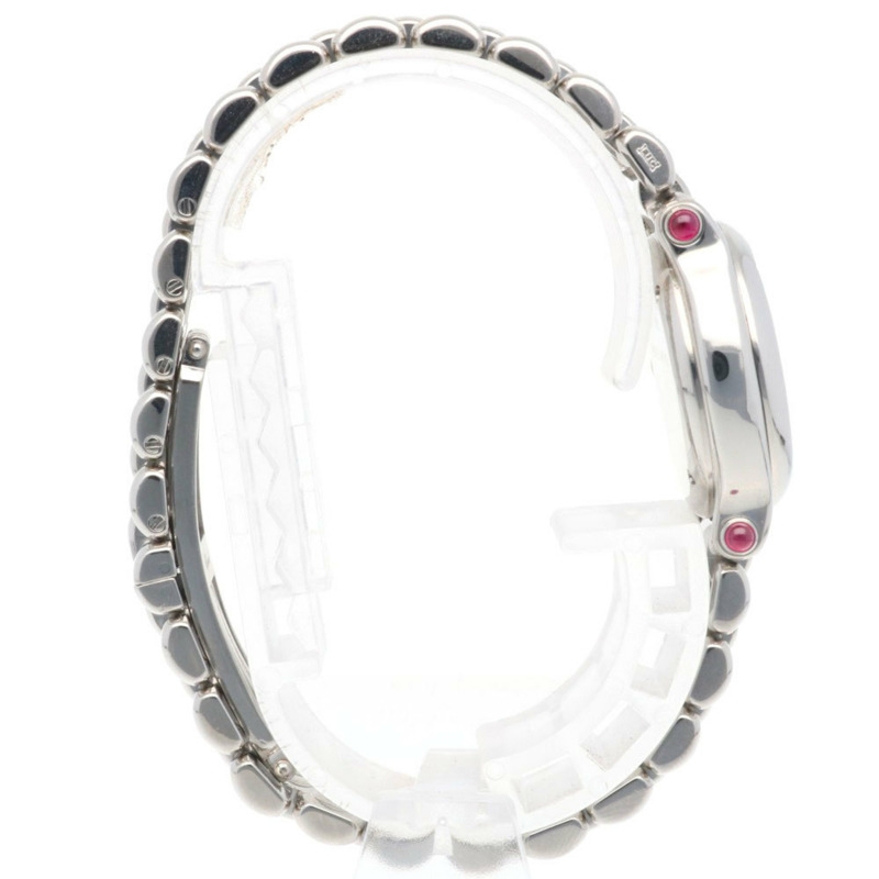 蕭邦 Happy Sport 女士腕錶,不鏽鋼材質,型號 27/8520-21,石英機芯,海豚造型,鑲鑽,白色錶殼-6