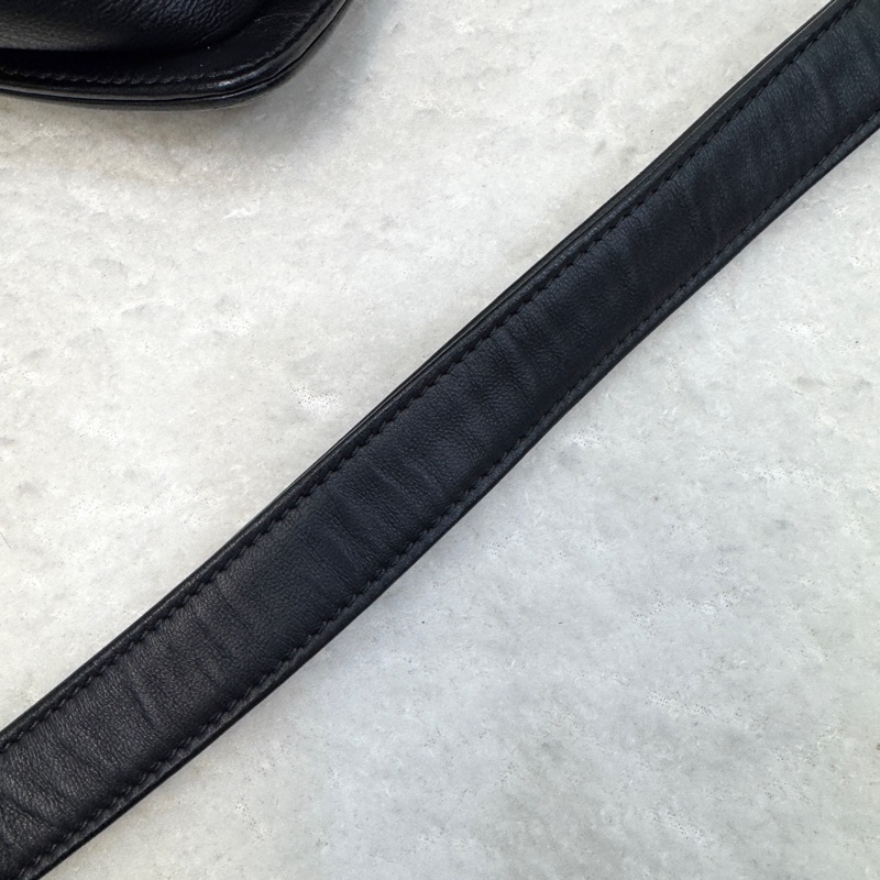 🕯️極優惠香奈兒低於專櫃15萬 CHANEL LEBOY黑銀羊皮BOY25 A67086-24