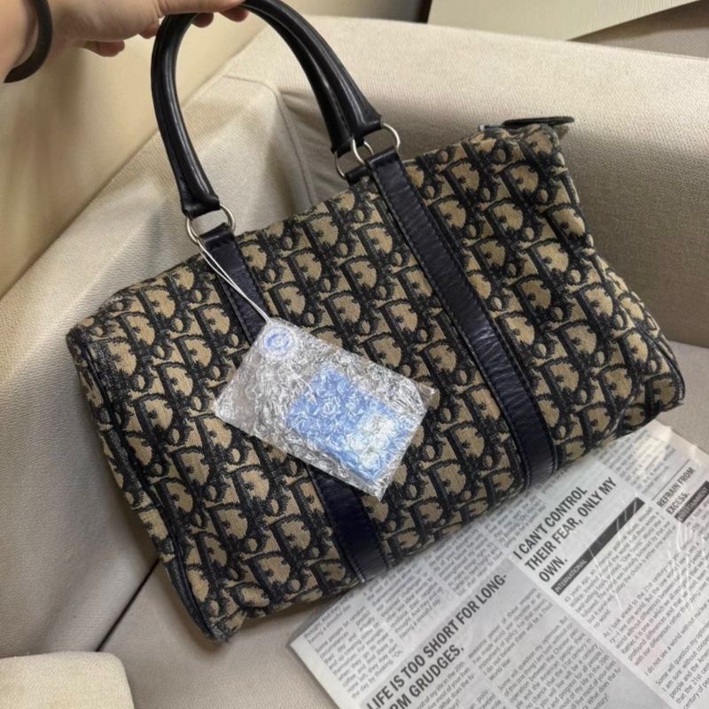 Dior 迪奧 Speedy25老花波士頓包 小號-0