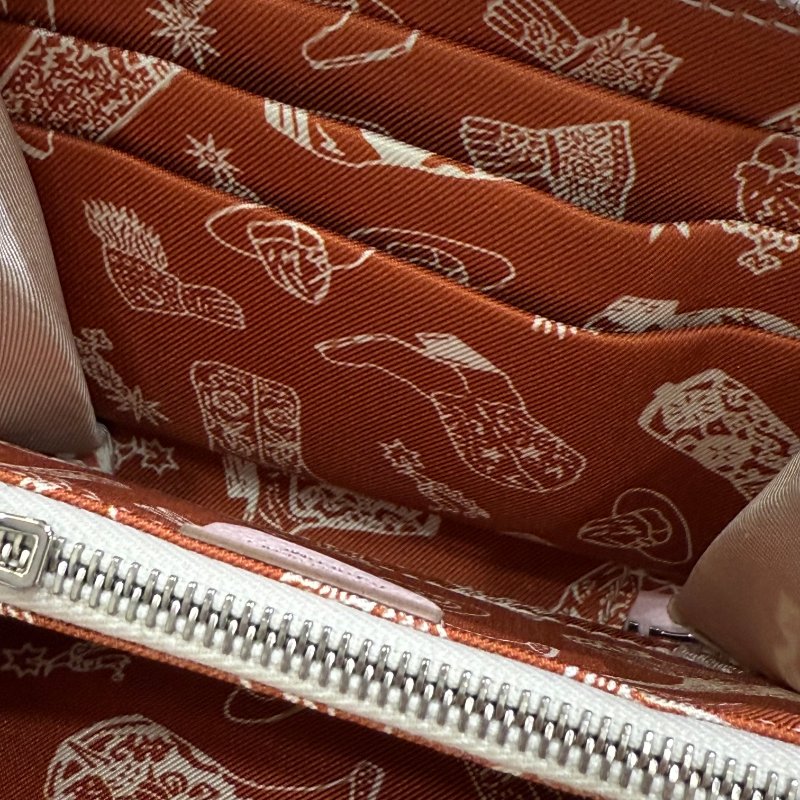 HERMES - 夢幻粉銀釦EPSOM Silk'in 短夾-7