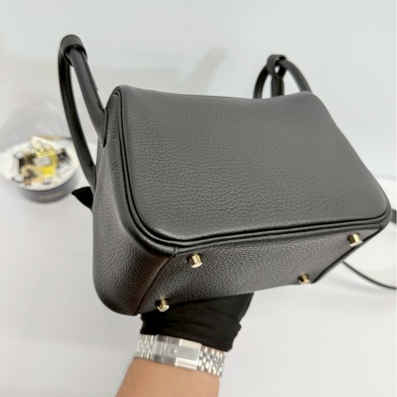 Hermes Mini Lindy 黑金 全新閒置-7
