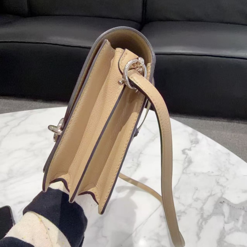 99新全配❤️#愛馬仕 #豬鼻子19 #roulis #mini #風衣灰 銀扣-2