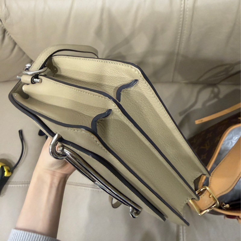 99新全配❤️#愛馬仕 #豬鼻子19 #roulis #mini #風衣灰 銀扣-8