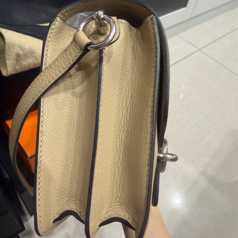 99新全配❤️#愛馬仕 #豬鼻子19 #roulis #mini #風衣灰 銀扣-15