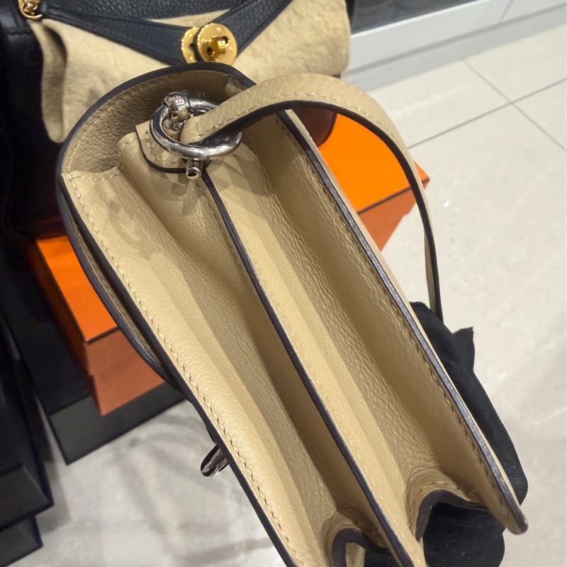 99新全配❤️#愛馬仕 #豬鼻子19 #roulis #mini #風衣灰 銀扣-17