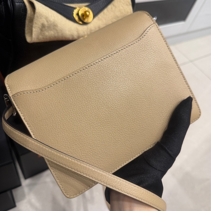 99新全配❤️#愛馬仕 #豬鼻子19 #roulis #mini #風衣灰 銀扣-20