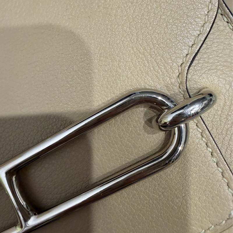 全配❤️#愛馬仕 #豬鼻子19 #roulis #mini #風衣灰 銀扣-26