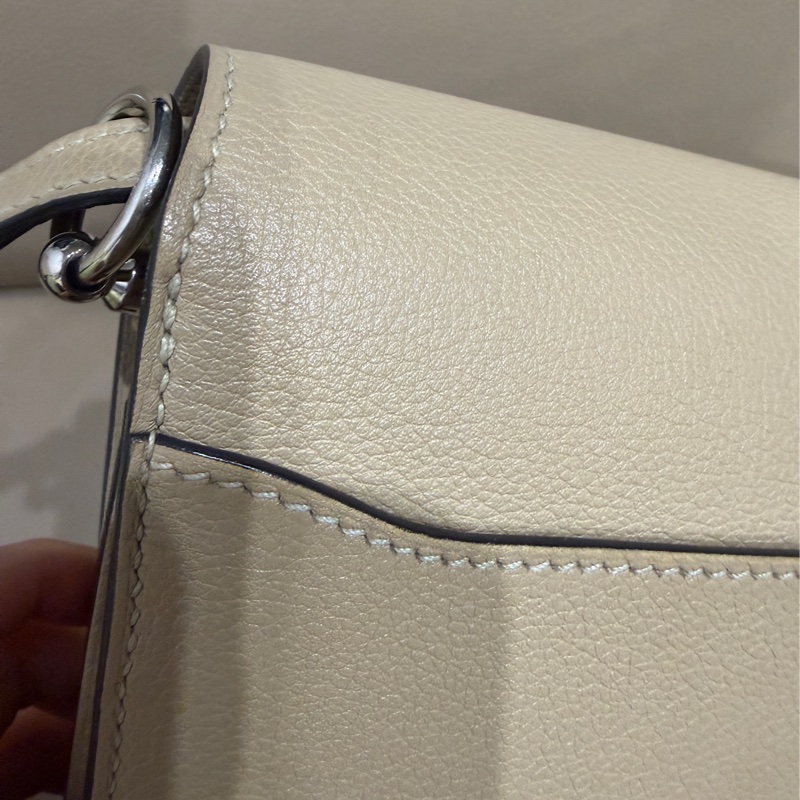 全配❤️#愛馬仕 #豬鼻子19 #roulis #mini #風衣灰 銀扣-36