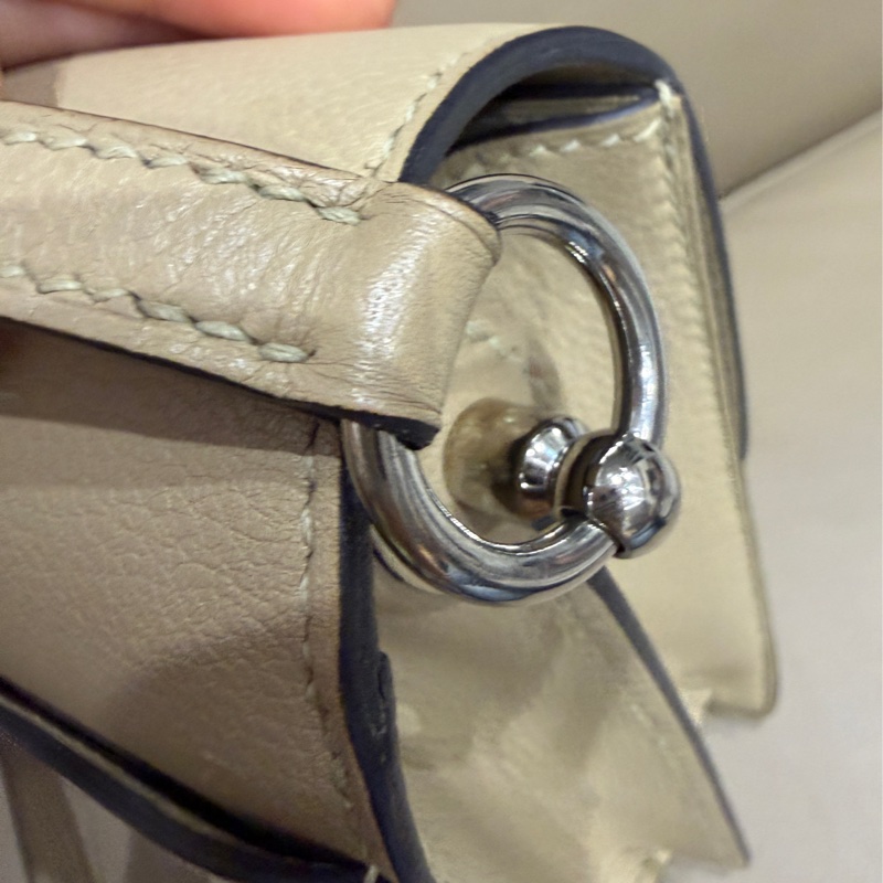 全配❤️#愛馬仕 #豬鼻子19 #roulis #mini #風衣灰 銀扣-87