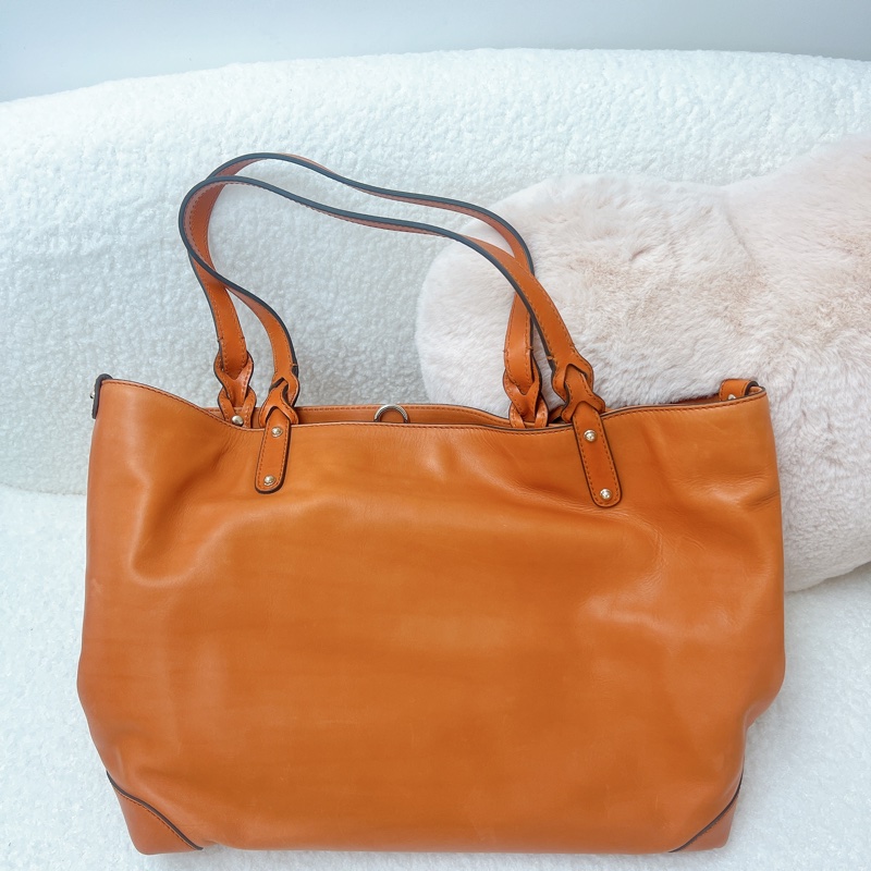 Gucci craft 橙色托特包/肩背包-1