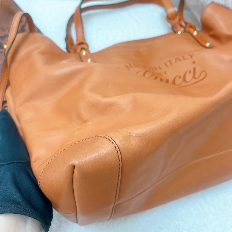 Gucci craft 橙色托特包/肩背包-3