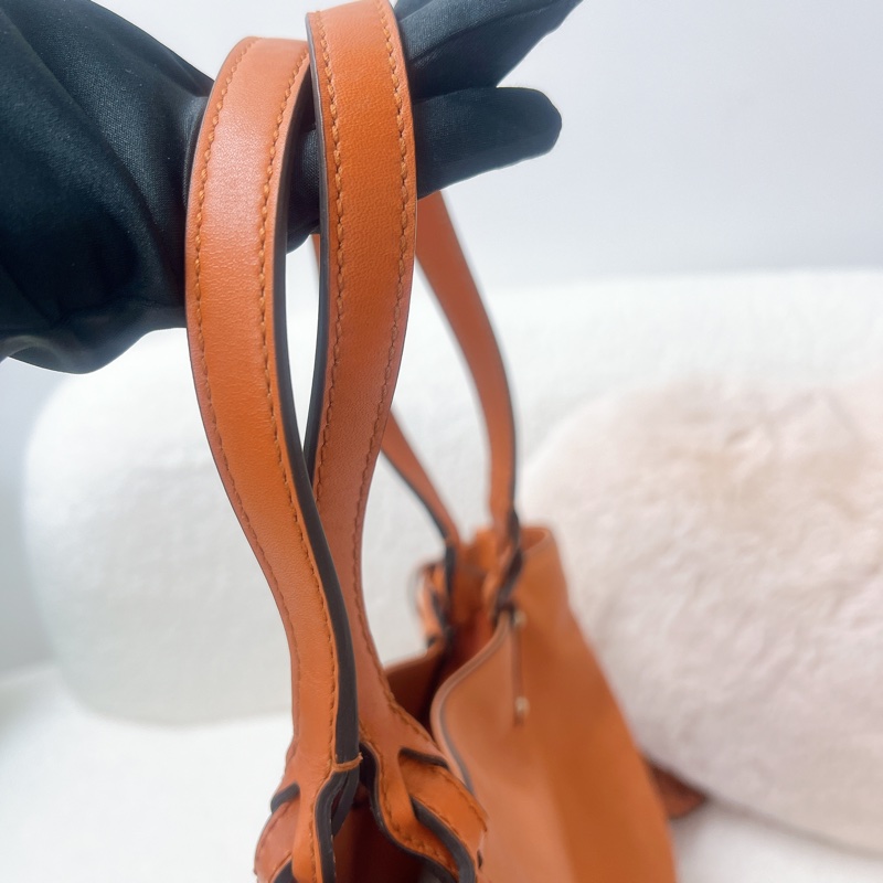 Gucci craft 橙色托特包/肩背包-8