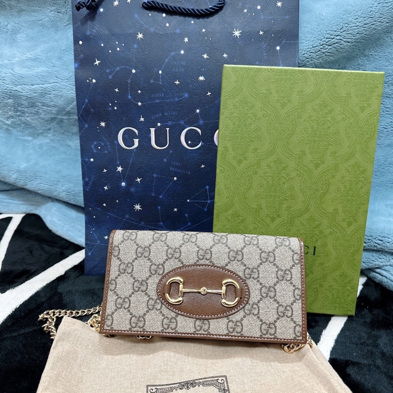 Gucci 1955 woc鏈條包-0