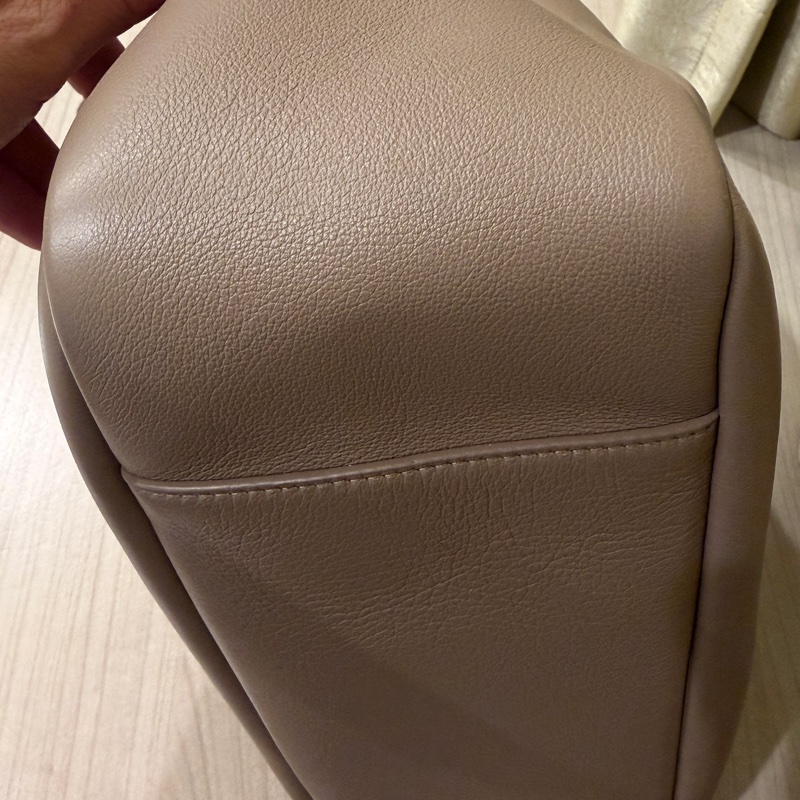 YSL 奶茶包大號單肩包hobo-2