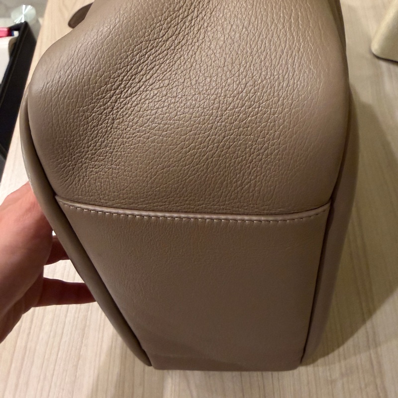 YSL 奶茶包大號單肩包hobo-13