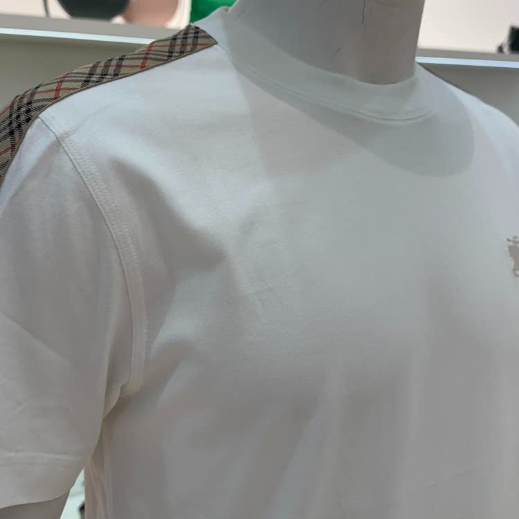 🎉2026新品好折扣✨Burberry 81024511 男款EKD 棉質短袖 T-shirt 上衣 畫布白 S/M/L/XL/XXL-6