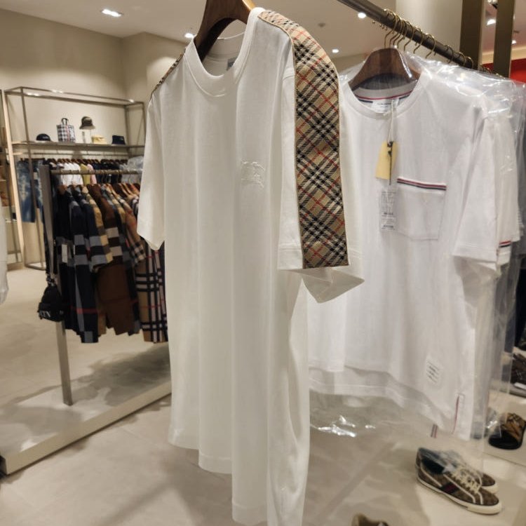 🎉2026新品好折扣✨Burberry 81024511 男款EKD 棉質短袖 T-shirt 上衣 畫布白 S/M/L/XL/XXL-10