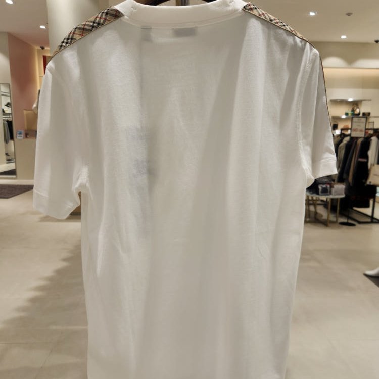 🎉2026新品好折扣✨Burberry 81024511 男款EKD 棉質短袖 T-shirt 上衣 畫布白 S/M/L/XL/XXL-11