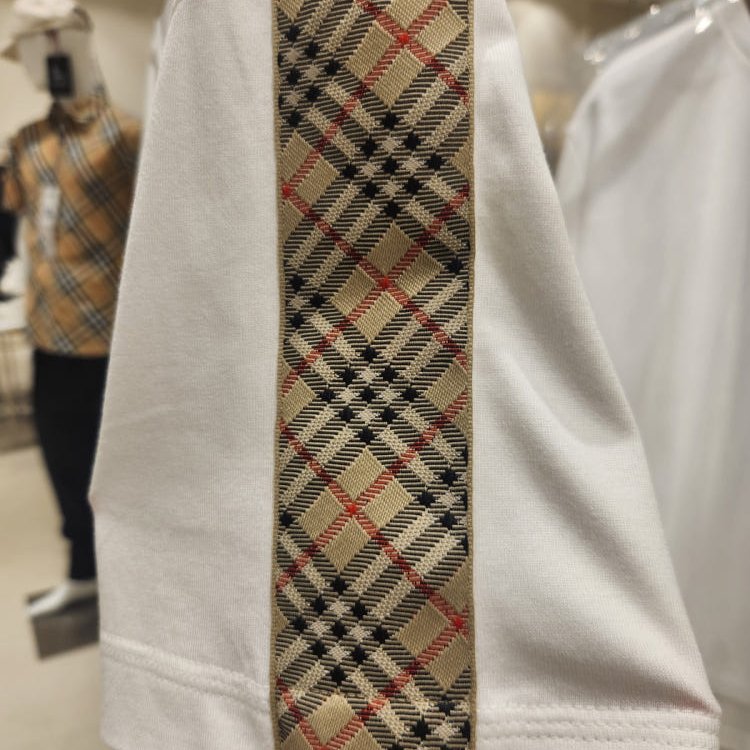 🎉2026新品好折扣✨Burberry 81024511 男款EKD 棉質短袖 T-shirt 上衣 畫布白 S/M/L/XL/XXL-12