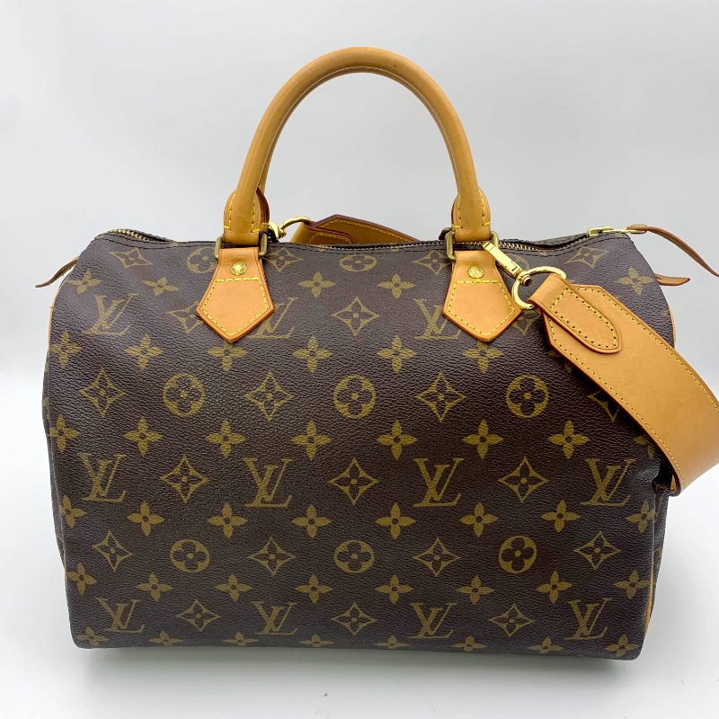 Louis Vuitton 經典老花speedy30,LV,路易威登,波士頓包,旅行包,二手真品,正品,現貨,免運-0