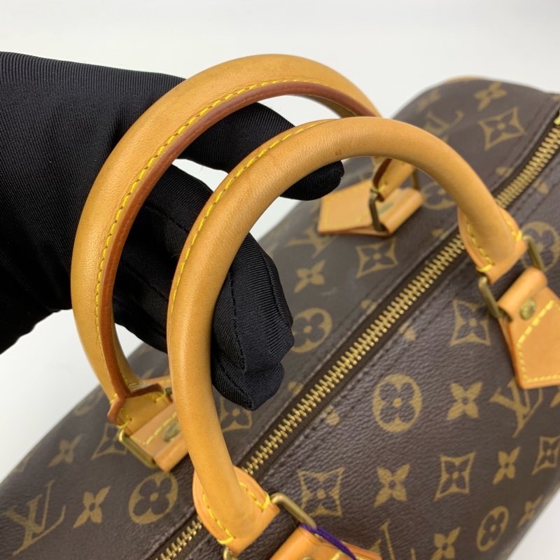 Louis Vuitton 經典老花speedy30,LV,路易威登,波士頓包,旅行包,二手真品,正品,現貨,免運-29