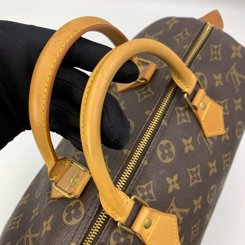 Louis Vuitton 經典老花speedy30,LV,路易威登,波士頓包,旅行包,二手真品,正品,現貨,免運-30