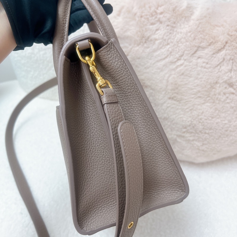 Dior St honore 灰粉色手柄托特包-6