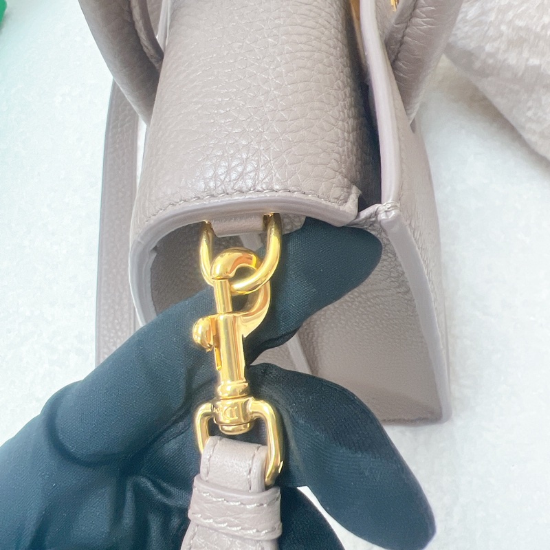 Dior St honore 灰粉色手柄托特包-7