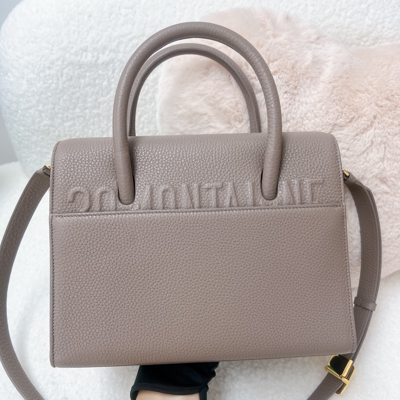 Dior St honore 灰粉色手柄托特包-8