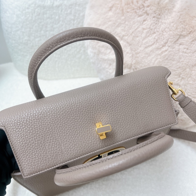 Dior St honore 灰粉色手柄托特包-14