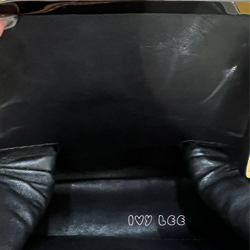 COACH Disney 聯名 黃色 皮革 米奇 米妮 手提包 斜背包 正品 二手精品-7