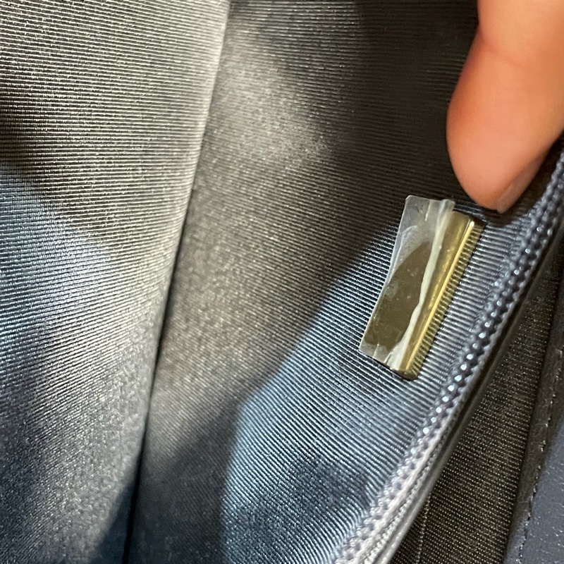 全新閒置 全配 🈶️購證 芯片款❤️ 香奈兒 #灰金 #深灰 #19bag #woc-18