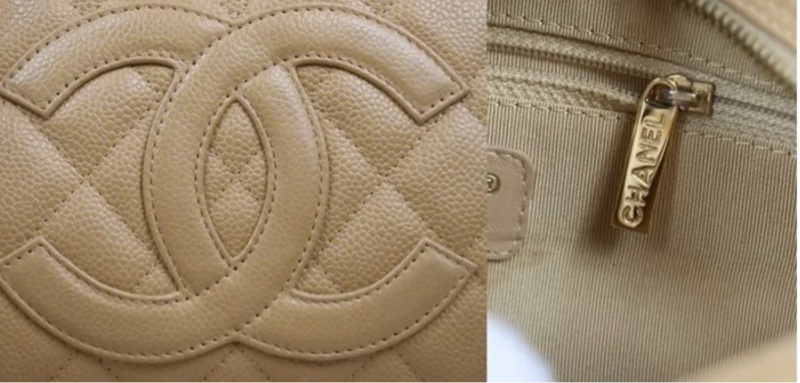 「JL精品代購」9新 Chanel 香奈兒 奶茶色保齡球包-9